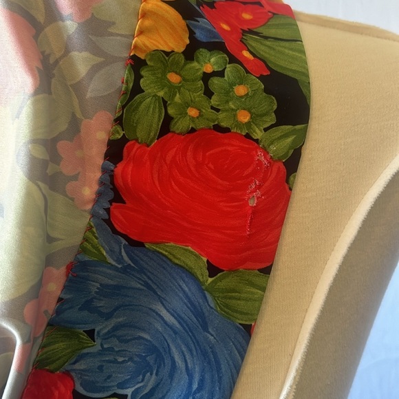 Floral Midi Vintage House Party Dress Anthony Richards women's size M - Picture 10 of 11